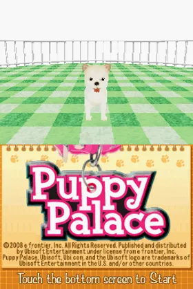 Puppy Palace (USA) (En,Fr,Es) screen shot title